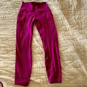 Lululemon align with pockets size 4
